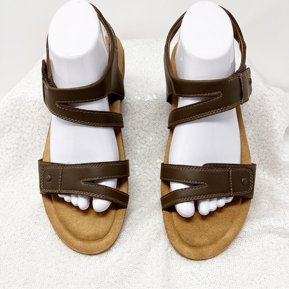 Khombu Sandals Solace Ava Sport outdoor comfort footbed - Picture 2 of 13